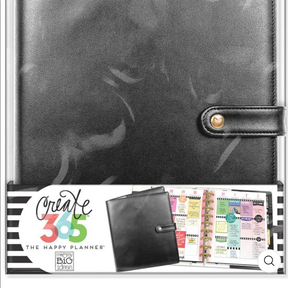 Happy Planner Deluxe Cover Black - Classic